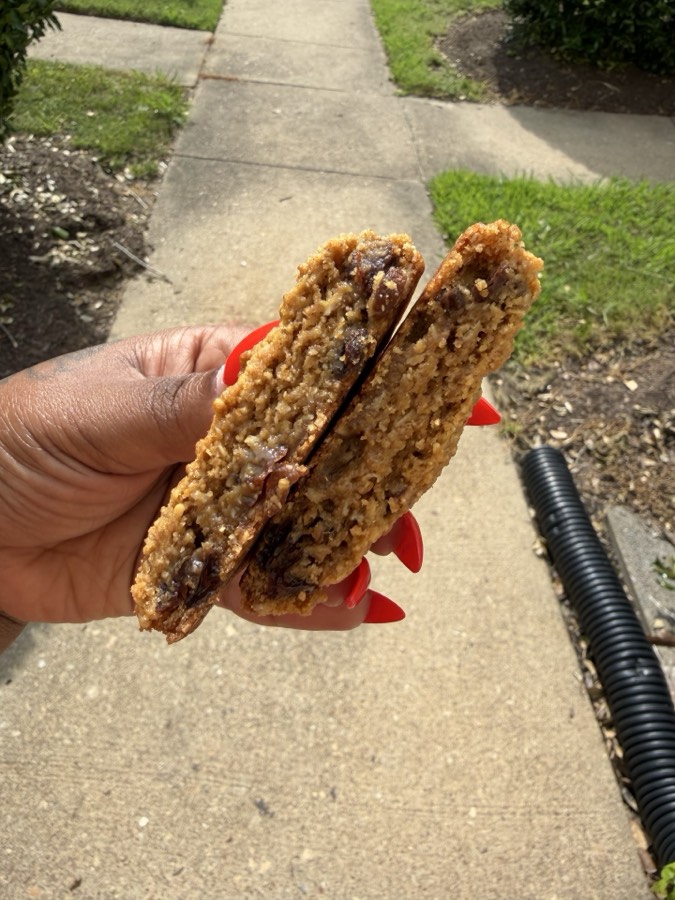 Chrissy’s oatmeal-style cookie